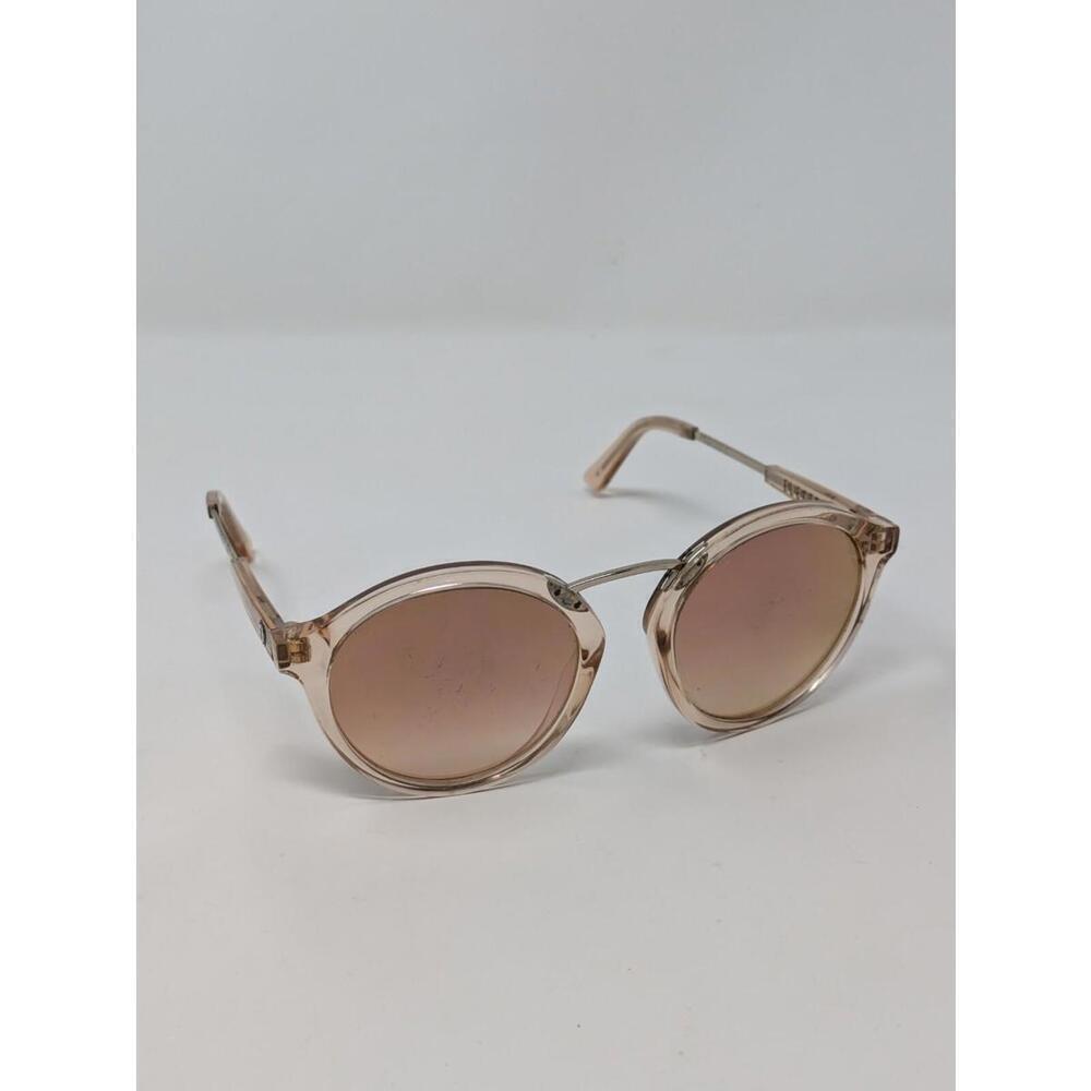 ELECTRIC- Visual Mixtape Pink Rose Quartz Transparent Sunglasses